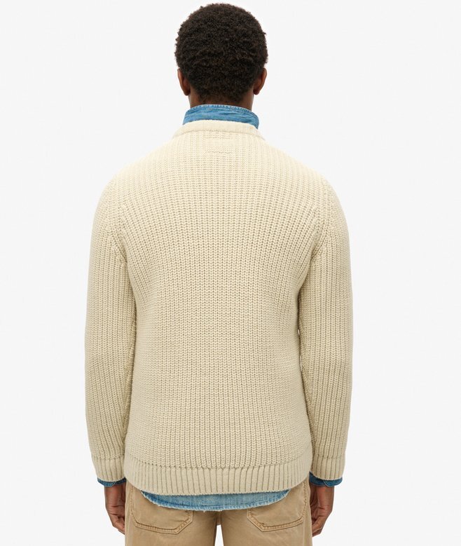 Jacob-Pullover mit Zopfmuster Jacob-Pullover mit Zopfmuster