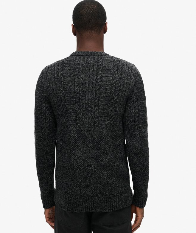 Jacob-Pullover mit Zopfmuster Jacob-Pullover mit Zopfmuster