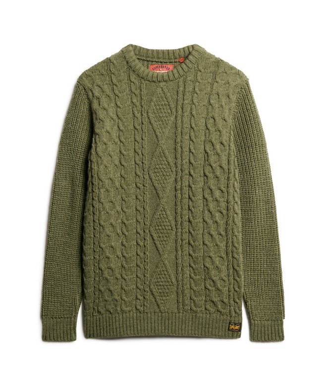 Jacob-Pullover mit Zopfmuster Jacob-Pullover mit Zopfmuster