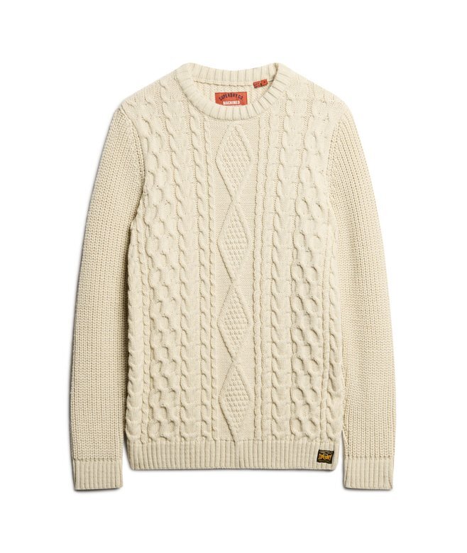 Jacob-Pullover mit Zopfmuster Jacob-Pullover mit Zopfmuster