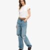 Jeans aus Organic Cotton mit weitem Bein Jeans aus Organic Cotton mit weitem Bein