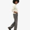Jeans aus Organic Cotton mit weitem Bein