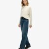 Jeans aus Organic Cotton mit weitem Bein Jeans aus Organic Cotton mit weitem Bein