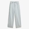 Jeans aus Organic Cotton mit weitem Bein