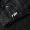 Jeans aus Organic Cotton mit weitem Bein