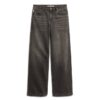 Jeans aus Organic Cotton mit weitem Bein