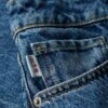 Jeans aus Organic Cotton mit weitem Bein Jeans aus Organic Cotton mit weitem Bein