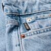 Jeans mit mittlerer Leibhöhe und geradem Bein