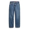 Jeans mit mittlerer Leibhöhe und geradem Bein Jeans mit mittlerer Leibhöhe und geradem Bein