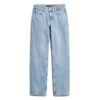 Jeans mit mittlerer Leibhöhe und geradem Bein