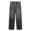 Jeans mit mittlerer Leibhöhe und weitem Bein Jeans mit mittlerer Leibhöhe und weitem Bein