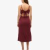 Jersey-Kleid mit offenem Rücken Jersey-Kleid mit offenem Rücken
