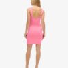 Jersey-Minikleid mit quadratischem Ausschnitt Jersey-Minikleid mit quadratischem Ausschnitt