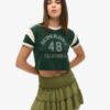 Jersey-Minirock mit Stufen Jersey-Minirock mit Stufen