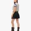 Jersey-Minirock mit Stufen Jersey-Minirock mit Stufen