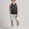 Jersey-Shorts aus Organic Cotton mit Vintage-Logo Jersey-Shorts aus Organic Cotton mit Vintage-Logo
