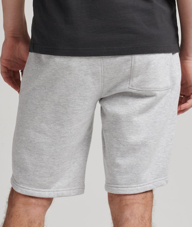 Jersey-Shorts aus Organic Cotton mit Vintage-Logo Jersey-Shorts aus Organic Cotton mit Vintage-Logo