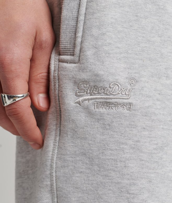 Jersey-Shorts aus Organic Cotton mit Vintage-Logo Jersey-Shorts aus Organic Cotton mit Vintage-Logo