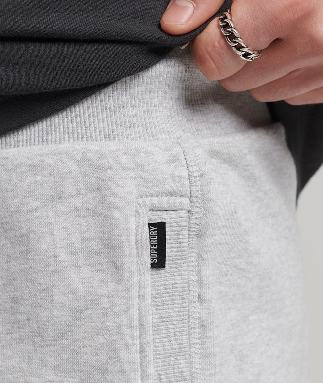 Jersey-Shorts aus Organic Cotton mit Vintage-Logo Jersey-Shorts aus Organic Cotton mit Vintage-Logo