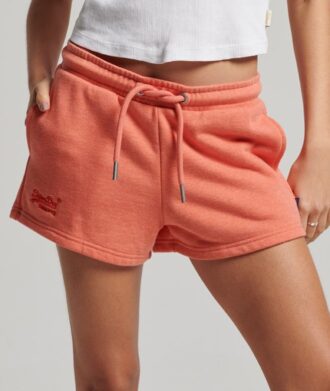 Jersey-Shorts mit gesticktem Vintage-Logo Jersey-Shorts mit gesticktem Vintage-Logo
