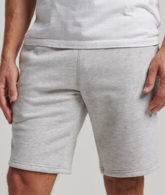 Jersey-Shorts mit gesticktem Vintage-Logo
