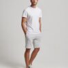 Jersey-Shorts mit gesticktem Vintage-Logo