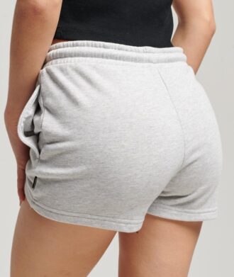 Jersey-Shorts mit gesticktem Vintage-Logo Jersey-Shorts mit gesticktem Vintage-Logo