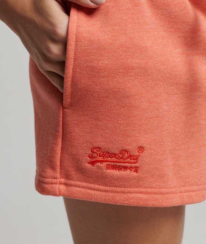 Jersey-Shorts mit gesticktem Vintage-Logo Jersey-Shorts mit gesticktem Vintage-Logo