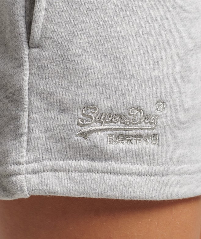 Jersey-Shorts mit gesticktem Vintage-Logo Jersey-Shorts mit gesticktem Vintage-Logo