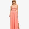 Jersey-Spitzen-Maxikleid Jersey-Spitzen-Maxikleid