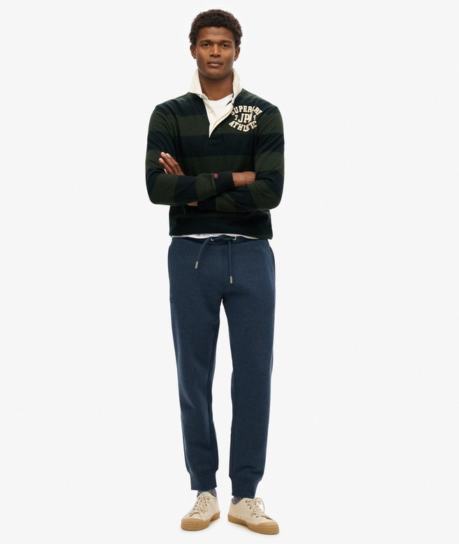 Jogginghose aus Organic Cotton mit gesticktem Vintage-Logo Jogginghose aus Organic Cotton mit gesticktem Vintage-Logo