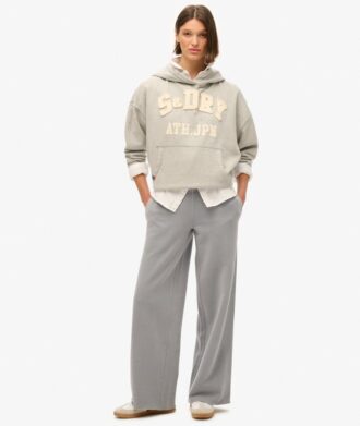 Jogginghose mit geradem Schnitt und Vintage-Waschung