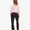 Jogginghose mit niedrigem Bund und ausgestelltem Bein sowie Neon-Vintage-Logo Jogginghose mit niedrigem Bund und ausgestelltem Bein sowie Neon-Vintage-Logo