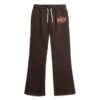 Jogginghose mit niedrigem Bund und ausgestelltem Bein sowie Neon-Vintage-Logo Jogginghose mit niedrigem Bund und ausgestelltem Bein sowie Neon-Vintage-Logo