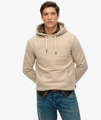Kapuzenpullover mit geprägter Grafik Kapuzenpullover mit geprägter Grafik