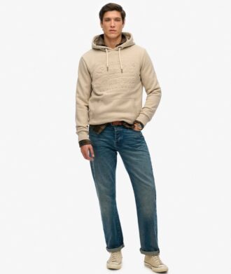 Kapuzenpullover mit geprägter Grafik Kapuzenpullover mit geprägter Grafik