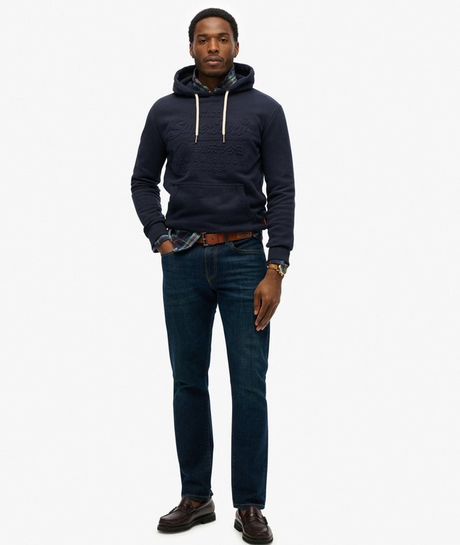 Kapuzenpullover mit geprägter Grafik Kapuzenpullover mit geprägter Grafik