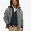 Kapuzenpullover mit Reißverschluss und Borg-Futter Kapuzenpullover mit Reißverschluss und Borg-Futter