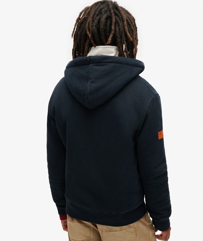Kapuzenpullover mit Reißverschluss und Borg-Futter Kapuzenpullover mit Reißverschluss und Borg-Futter
