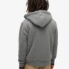 Kapuzenpullover mit Reißverschluss und Borg-Futter Kapuzenpullover mit Reißverschluss und Borg-Futter