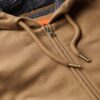 Kapuzenpullover mit Reißverschluss und Borg-Futter