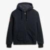 Kapuzenpullover mit Reißverschluss und Borg-Futter Kapuzenpullover mit Reißverschluss und Borg-Futter