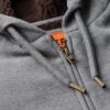 Kapuzenpullover mit Reißverschluss und Borg-Futter Kapuzenpullover mit Reißverschluss und Borg-Futter
