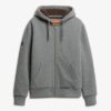 Kapuzenpullover mit Reißverschluss und Borg-Futter Kapuzenpullover mit Reißverschluss und Borg-Futter