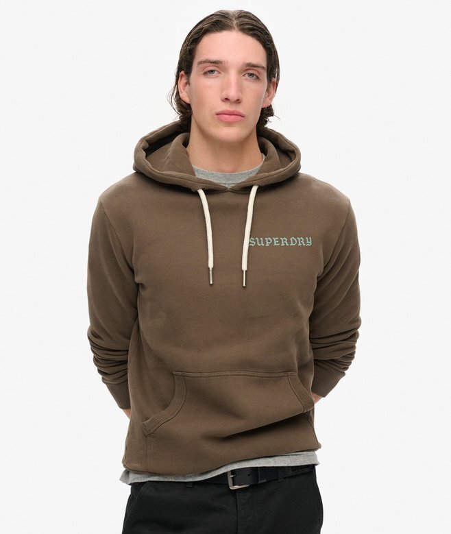 Kapuzenpullover mit Tattoo-Grafik Kapuzenpullover mit Tattoo-Grafik