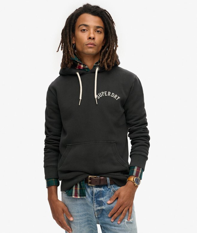 Kapuzenpullover mit Tattoo-Grafik Kapuzenpullover mit Tattoo-Grafik