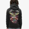 Kapuzenpullover mit Tattoo-Grafik Kapuzenpullover mit Tattoo-Grafik