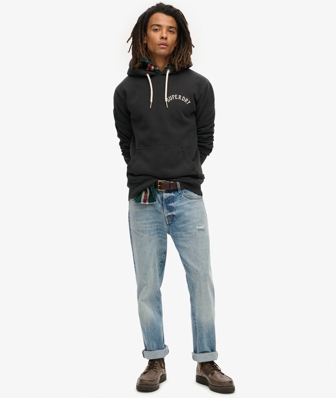 Kapuzenpullover mit Tattoo-Grafik Kapuzenpullover mit Tattoo-Grafik