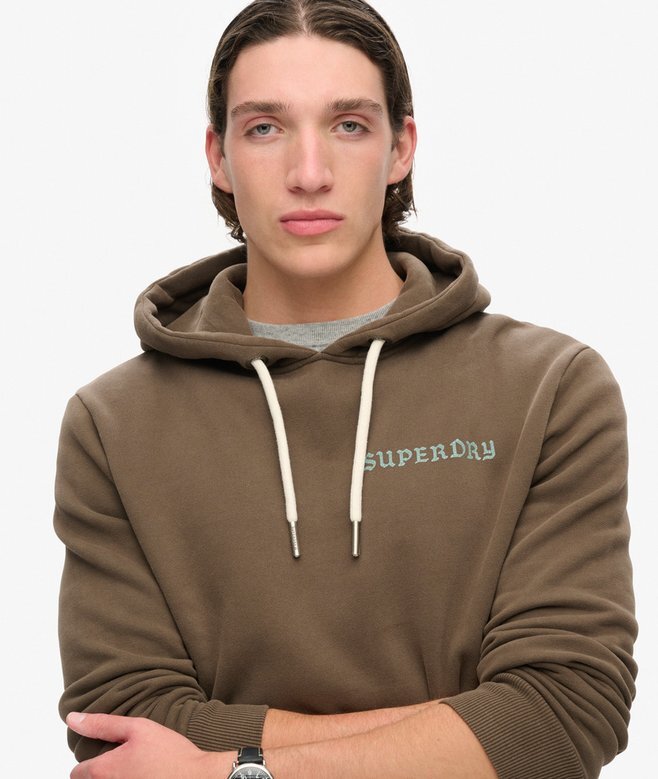 Kapuzenpullover mit Tattoo-Grafik Kapuzenpullover mit Tattoo-Grafik