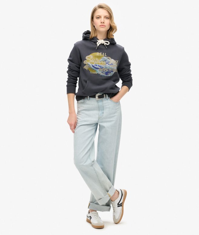 Kapuzenpullover mit Tokyo Vintage-Logo Kapuzenpullover mit Tokyo Vintage-Logo
